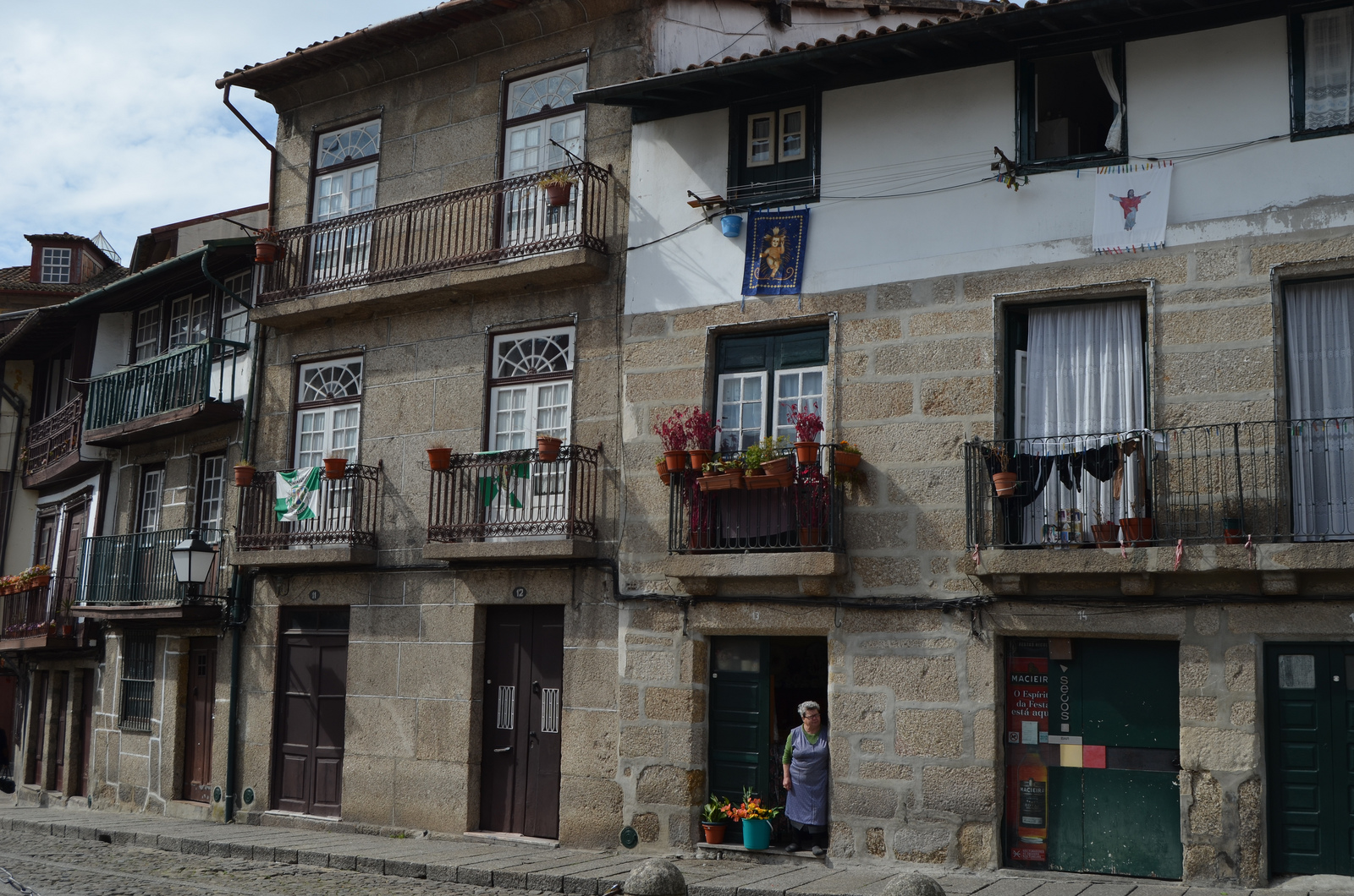 Casas típicas Guimarães, Portugal