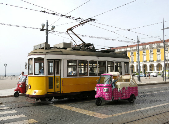 Tuk Tuk à Lisbonne