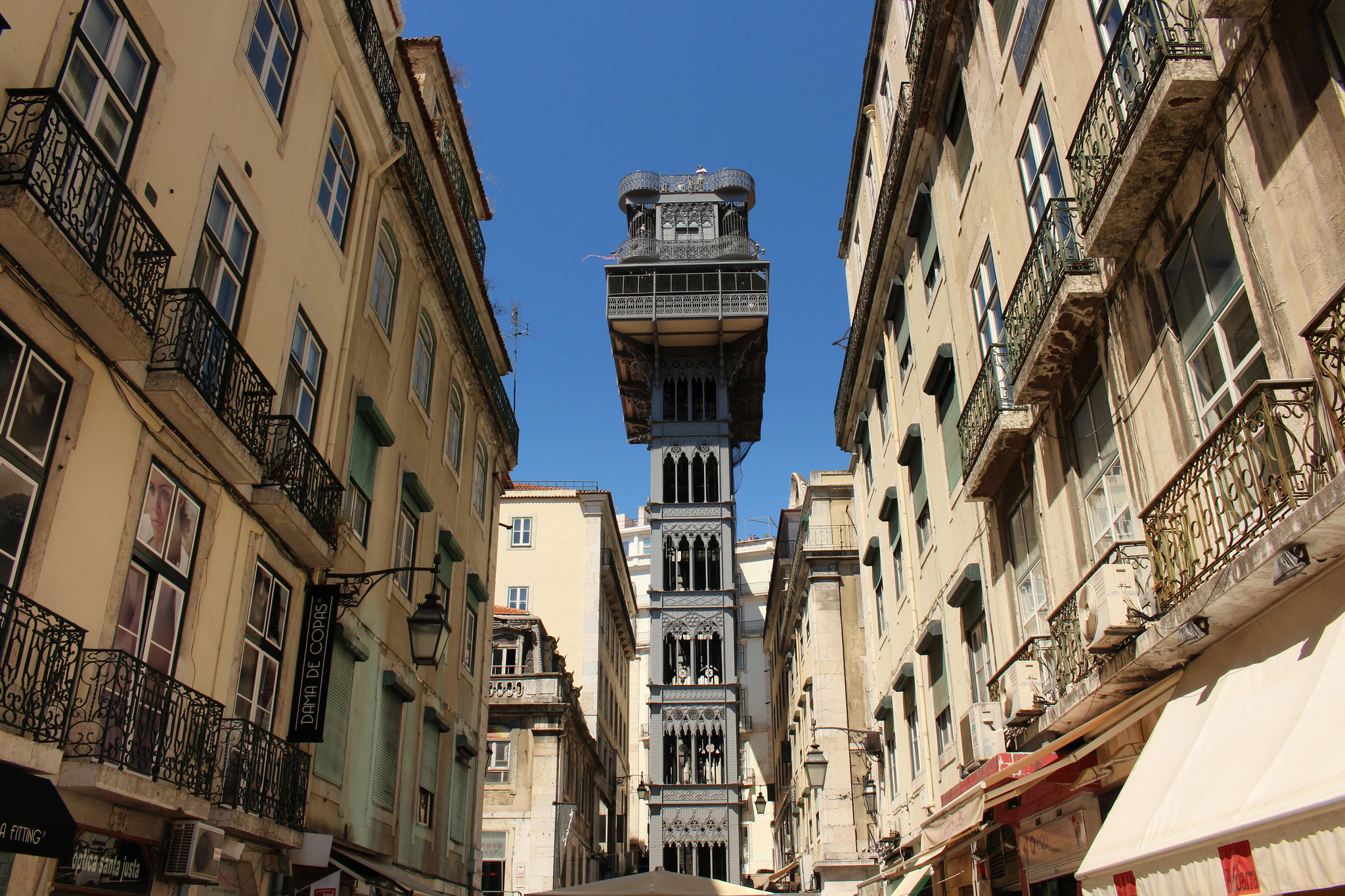 Elevador de Santa Justa, Lisboa, Portugal