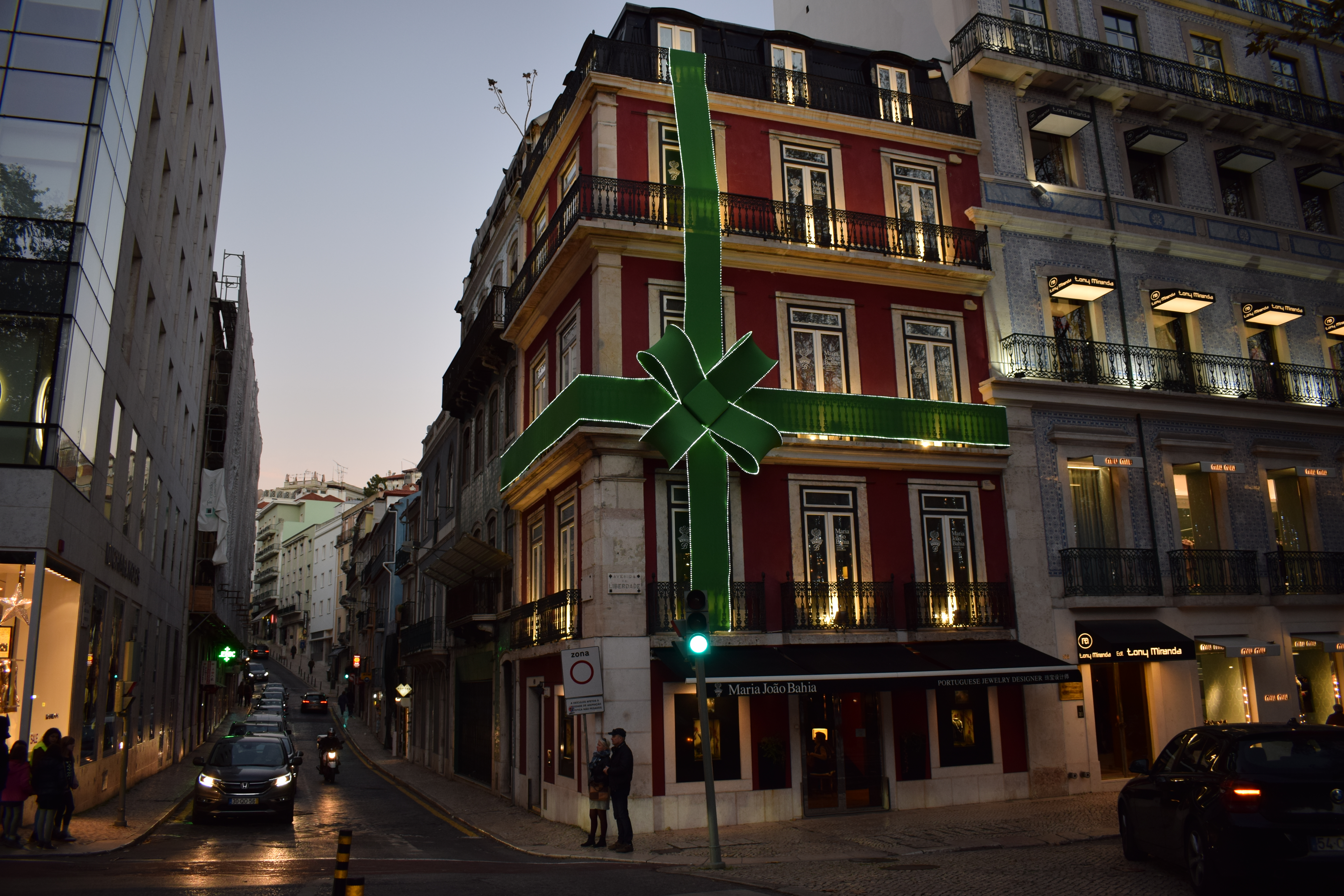 Luzes de Natal em Lisboa